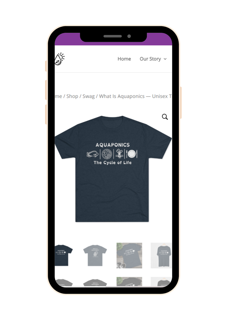 What is Aquaponics - T-Shirt | Unisex Tri-Blend Short Sleeves 